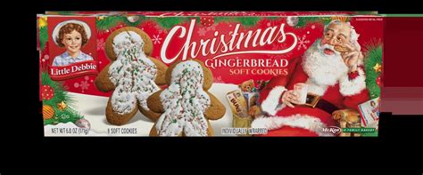 Christmas Gingerbread Cookies | Little Debbie