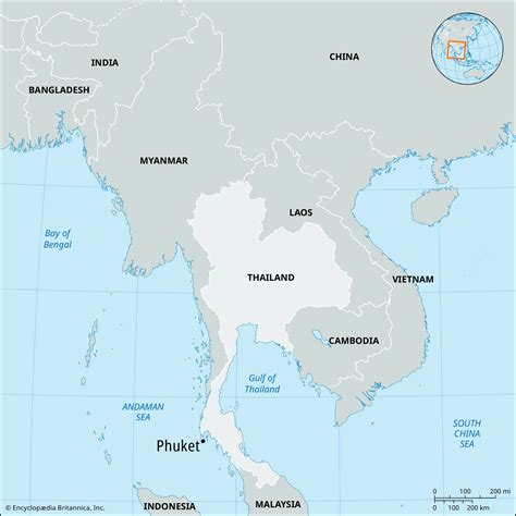 Where Is Phuket In Thailand Map - Gillie Donnamarie