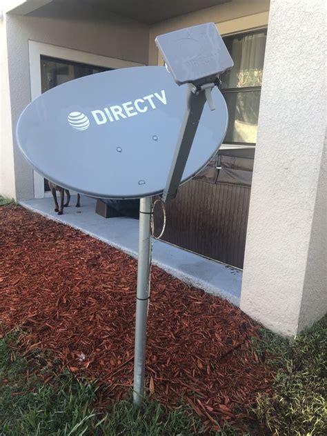 Directv dish satellite w pole for Sale in Brandon, FL - OfferUp