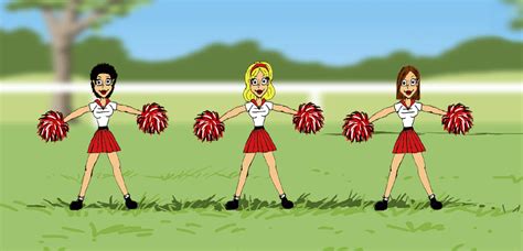 Cheerleading Cartoon Images - Cliparts.co
