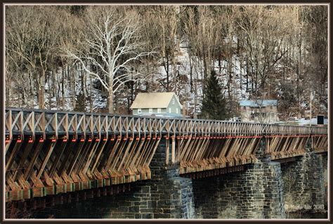 Roebling Bridge Lackawaxen, PA | Poconos, Places, Farmland