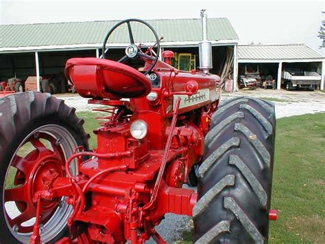 Restored Farmall 450 tractor for sale