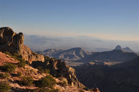 From the Chisos Mountains