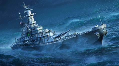 #Storm #Missouri World of Warships #Battleship #2K #wallpaper # ...