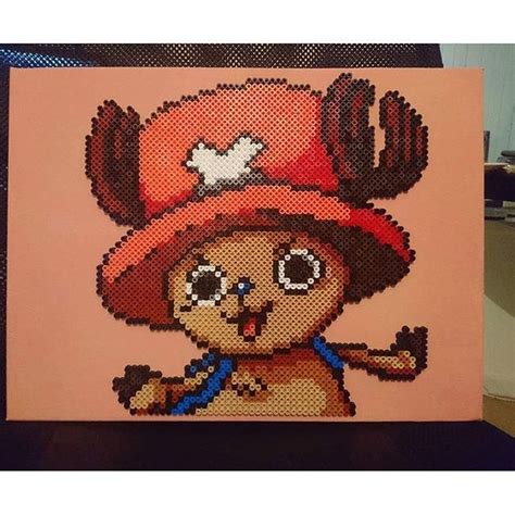 Chopper - One Piece hama beads by mezumeazy | Anime pixel art, Cute ...