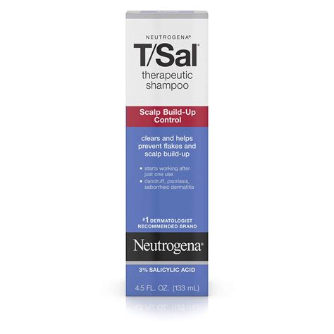 Buy NeutrogenaT/SAL Therapeutic Shampoo for Scalp Build-Up Control with ...