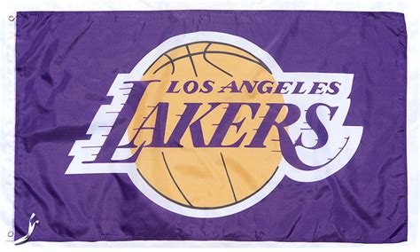 L.A. Lakers Flag-3x5FT Banner-100% polyester - flagsshop