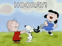 Snoopy Happy Dance I'm So Excited GIF | GIFDB.com