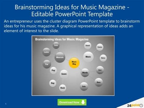 Cluster Diagram PowerPoint Presentations