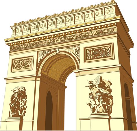 Arc de Triomphe - Paris PNG Image - PurePNG | Free transparent CC0 PNG Image Library