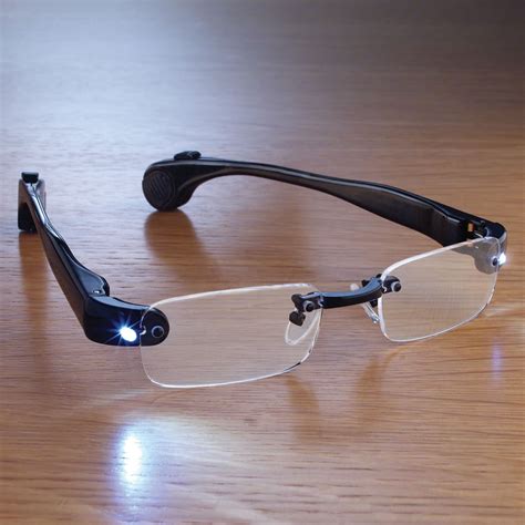 The Lighted Reading Glasses - Hammacher Schlemmer