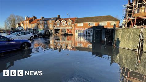 Bridges in Yorkshire closed and properties flooded after heavy rain