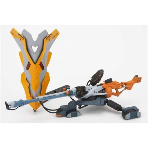 Neon Genesis Evangelion - Positron Rifle x ESV Sheld set [Revoltech Yamaguchi No.EX] - Nin-Nin ...