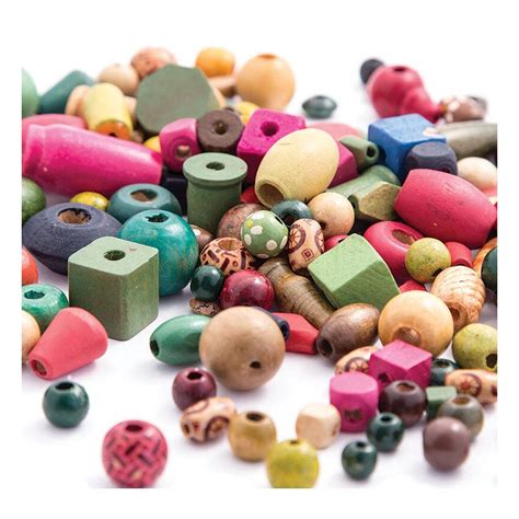 Assorted Wooden Beads | Hobbycraft