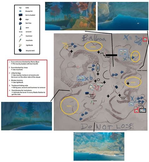 Raft Bear Island Map