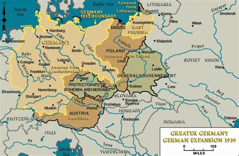 Map Of Germany During Holocaust - Felice Thomasina