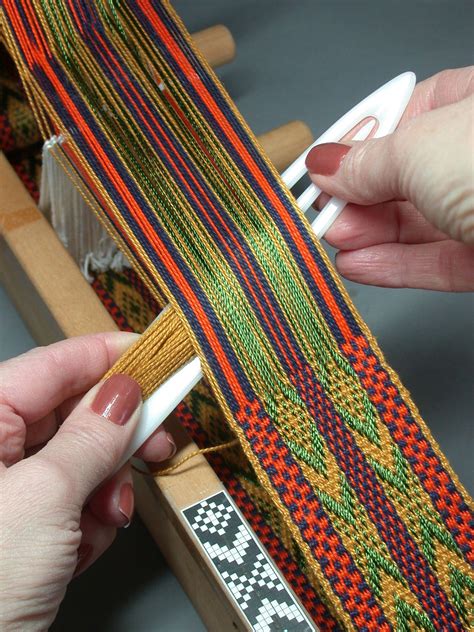 Artist Profile: Daryl Lancaster | Inkle loom, Loom weaving, Tablet weaving