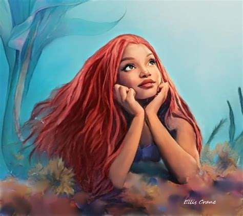 Halle Bailey as Ariel - The Little Mermaid (2023) by EllisC50 on DeviantArt