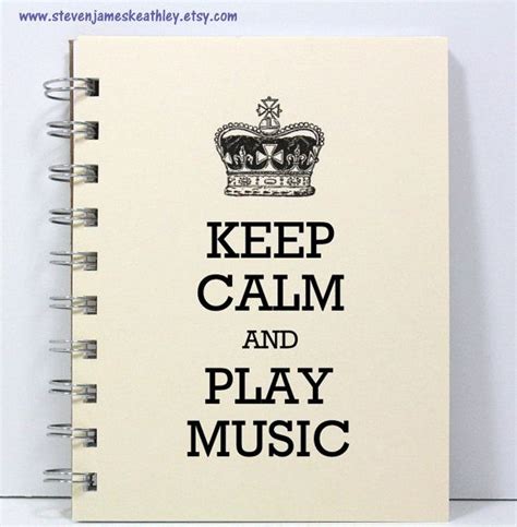 Music Journal Notebook Diary Sketch Book by stevenjameskeathley, $8.00 (With images) | School ...