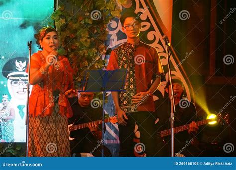 Javanese Performing Keroncong Music. Keroncong is One of Music Genre ...