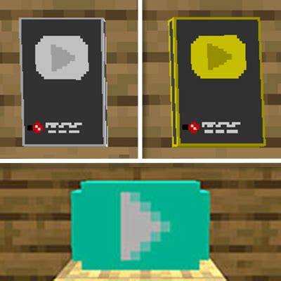 Youtube Play Buttons Mod - Minecraft Mods - CurseForge