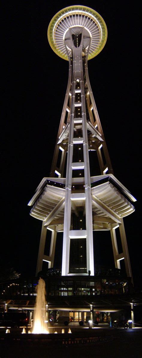 Space Needle @ Night Free Photo Download | FreeImages