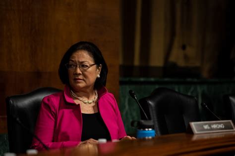 Senator Mazie Hirono of Hawaii awaits the start of the hearing. | Pictures From the Senate ...