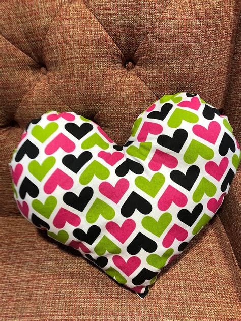 Heart Shape Pillow Sewing PDF Patterns / Multiple Size Pillow - Etsy