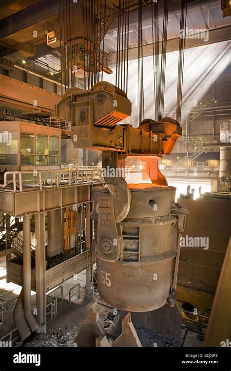 STEEL PLANT ThyssenKrupp Steel AG Duisburg Stock Photo - Alamy