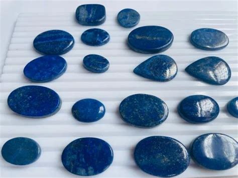 Mixed Blue Lapis Lazuli Stone, Shape: Oval, 1000 at Rs 20/carat in Jaipur