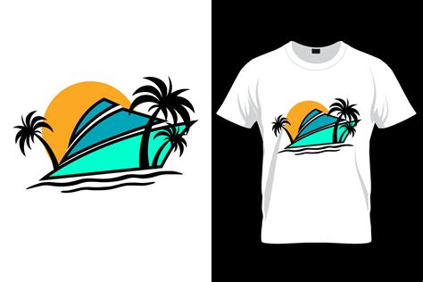 Cruise Ship Vector T-shirt Design Graphic by Craftart528 · Creative Fabrica