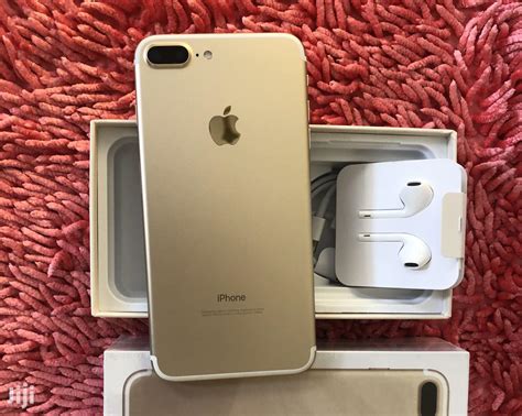 New Apple iPhone 7 Plus 32 GB Gold in Kinondoni - Mobile Phones, Er ...