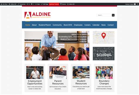 Aldine ISD Updates Website With a Brand New Look, Launches New Logo – Aldine ISD