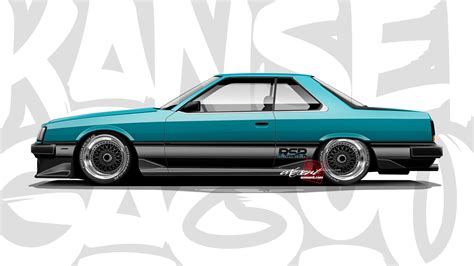 Axesent Creations Nissan HR31 Skyline R31 Skyline #render #JDM #Nissan Japanese cars #1080P # ...