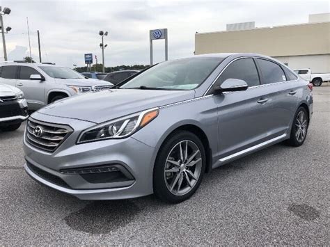 2017 Hyundai Sonata Sport Shale Gray Metallic Sedan 2.0l Gdi Turbo 4 ...