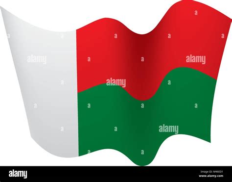 Madagascar flag, vector illustration Stock Vector Image & Art - Alamy