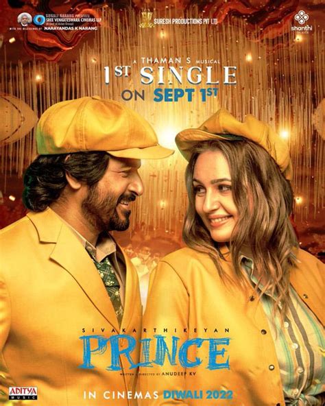 Sivakarthikeyan's Prince first single arriving on | cinejosh.com