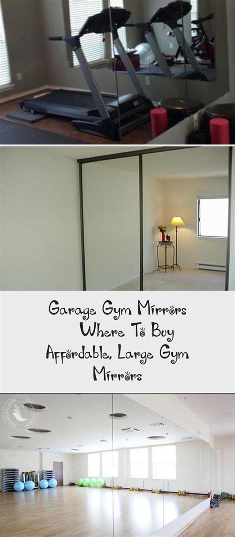 Garage Gym Mirrors – Where To Buy Affordable, Large Gym Mirrors in 2020 (With images) | Gym ...