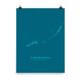 Florida Keys Minimalist Poster – Geography Geek
