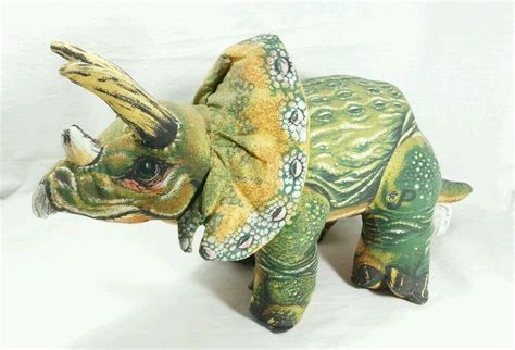 Vintage Jurassic Park TRICERATOPS Plush Ace Novelty 1992 | #1990172475