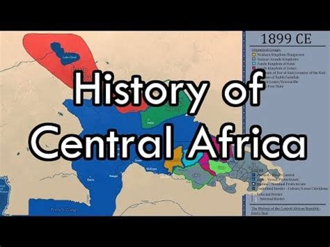 The History of the Central African Republic: Every Year : r/AfricanHistory