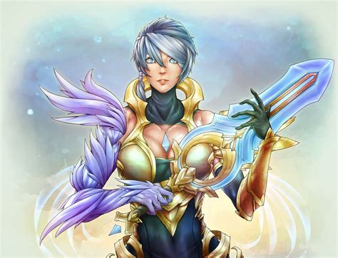 Dawnbringer Riven | Wallpapers & Fan Arts | League Of Legends | LoL Stats