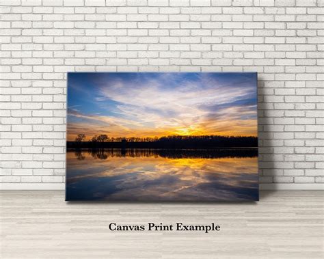 Sunset Wall Art Lake House Decor Nature Photography Prints | Etsy