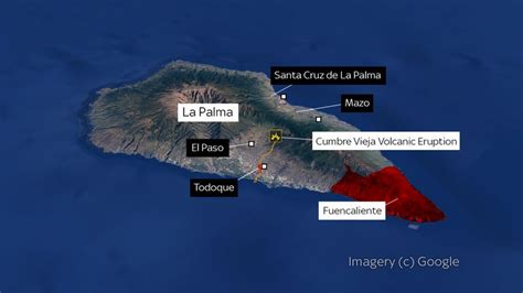 La Palma volcano eruption: Lockdown lifted for residents after lava ...