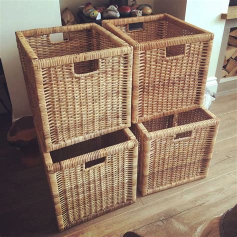 4x ikea kallax storage baskets box’s | in Royal Wootton Bassett ...