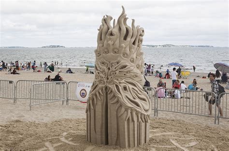 Photos: Revere Beach National Sand Sculpting Festival 2015