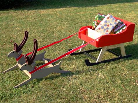 Build Your Own Santa Sleigh with Reindeer | DIY Christmas