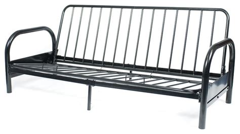 Black Metal Full Size Futon Frame - Contemporary - Futon Frames - by ...