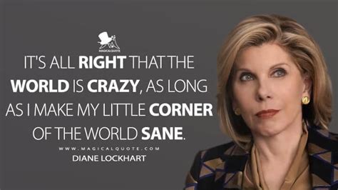 Diane Lockhart Quotes - MagicalQuote