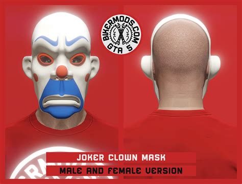 Joker Clown Mask – GTA 5 Bikermods